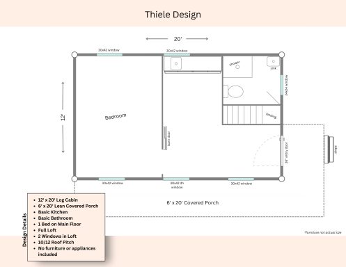 Thiele Log Cabin Blueprint