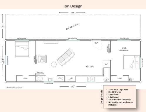 Ion Log Cabin Blueprint