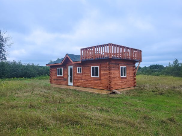 Hunting Log Cabin with Deck