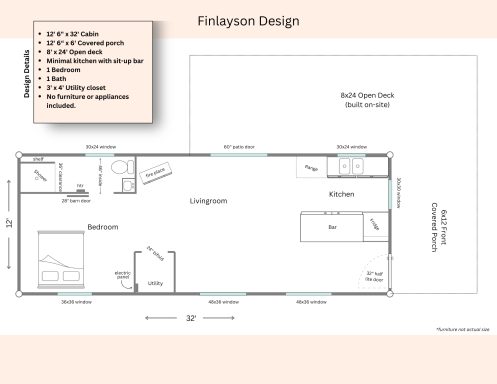 Finlayson Log Cabin Blueprint